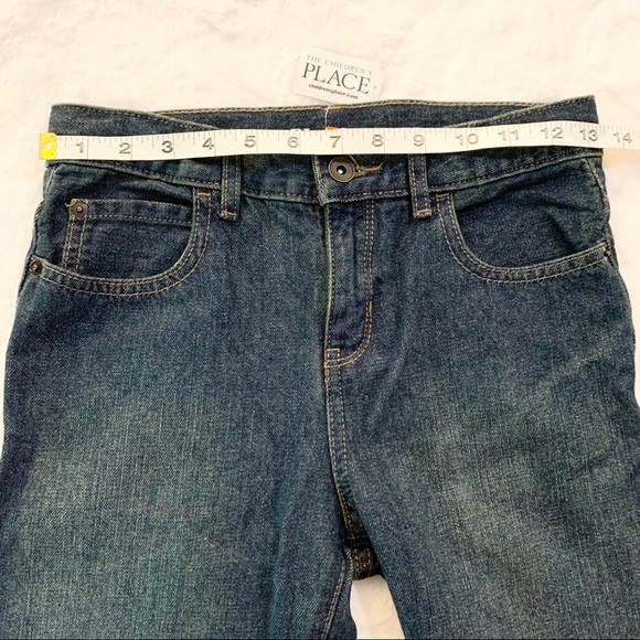 NWT PLACE Boys Straight Leg Dark Wash Jean Size 10 - Picture 6 of 7